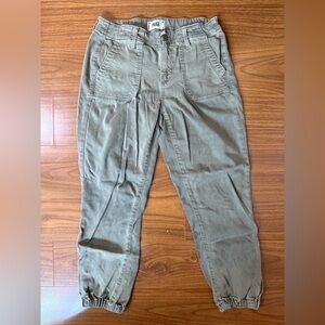 PAIGE Maisley Cropped Jogger Denim Pants Size 26